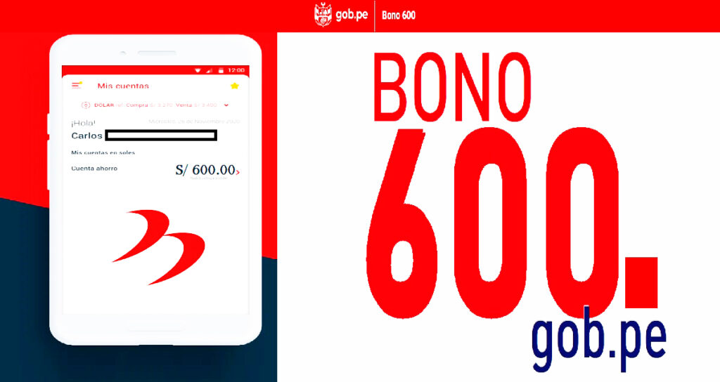Cobra el bono 600 a través por Banca Celular del Banco de la Nación