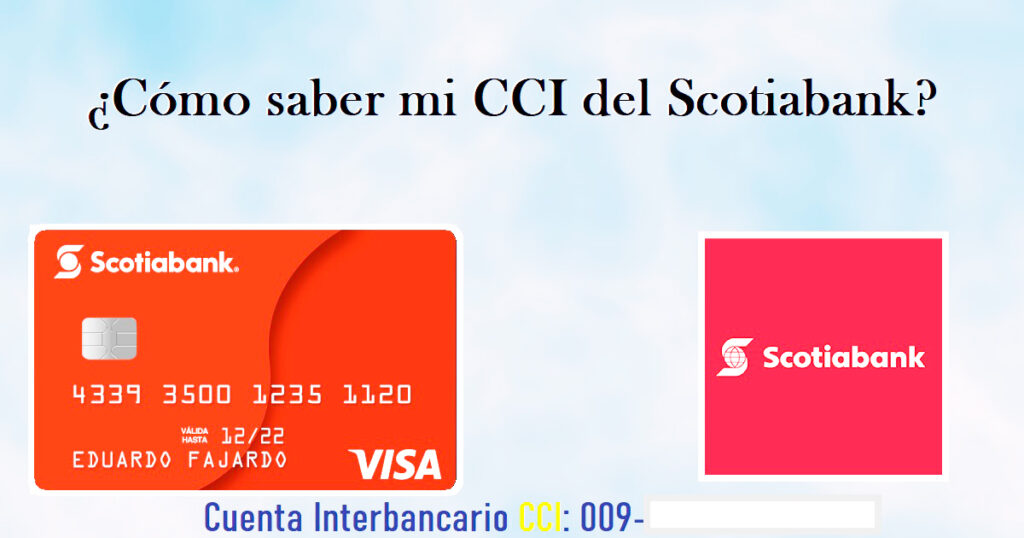 Scotiabank: ¿Cómo saber mi número de CCI?