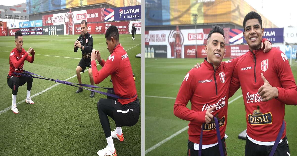 Christian Cueva se sumó a los entrenamientos a las órdenes de Ricardo Gareca