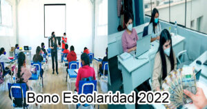 Bono Escolaridad 2022