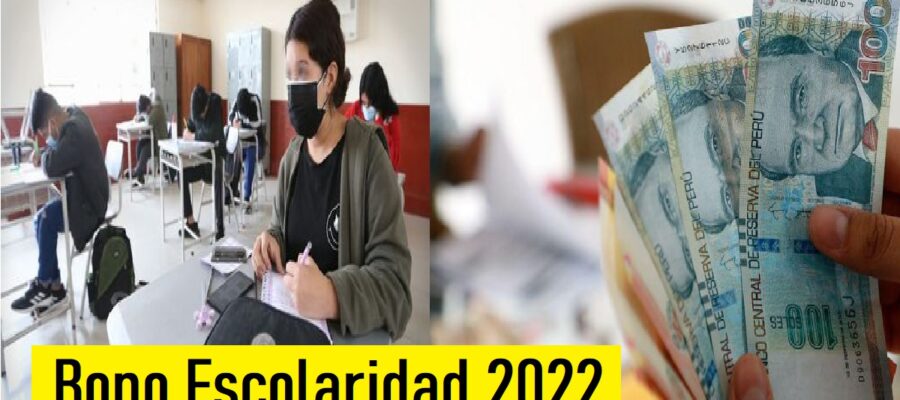 Bono Escolaridad 2022