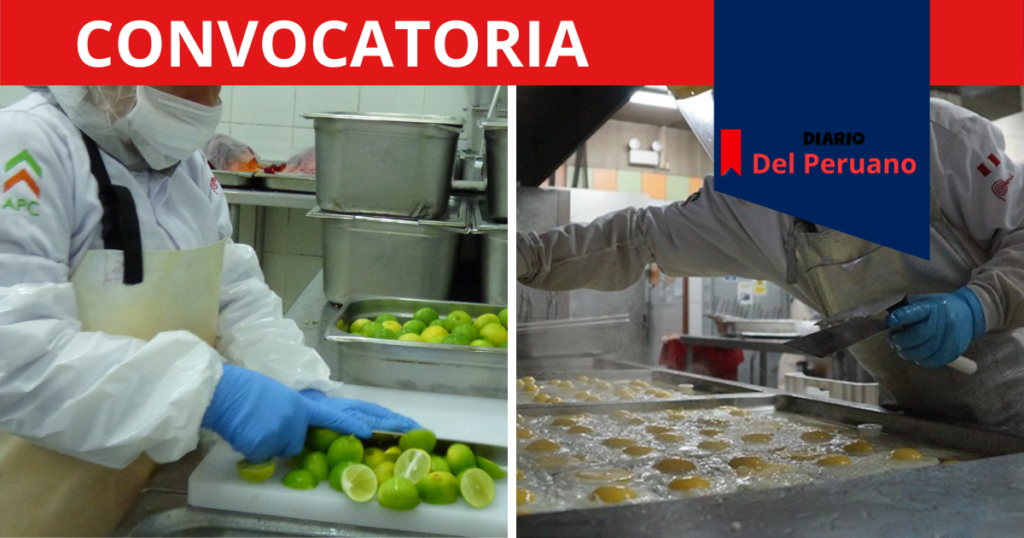 Ayudantes de cocina para campamento minero
