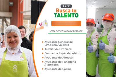 Se Busca personal para APC CORPORACIÓN