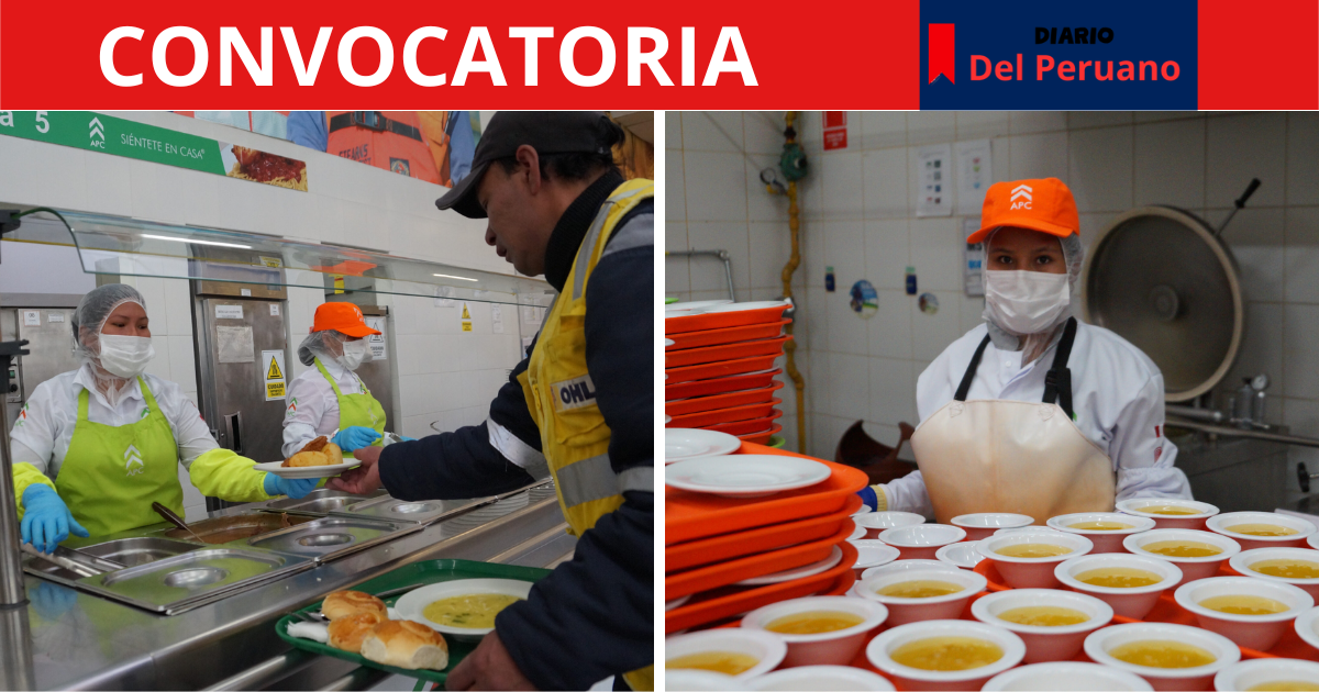 cocineros para campamento minero