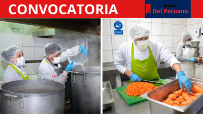 Ayudantes de cocina para campamento minero