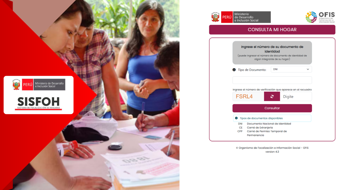 CLASIFICACION SISFOH