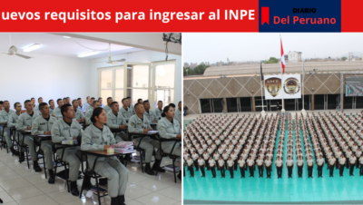Nuevos requisitos para ingresar al INPE