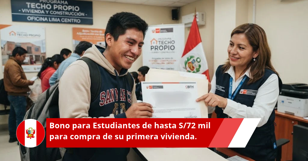 Bono para Estudiante