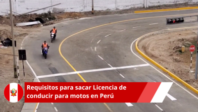 Requisitos para sacar Licencia de conducir para motos en Perú