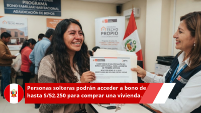 bono solteros para comprar tu primera vivienda