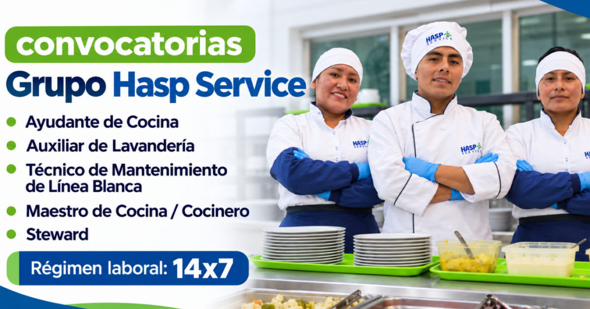 convocatorias Grupo Hasp Service